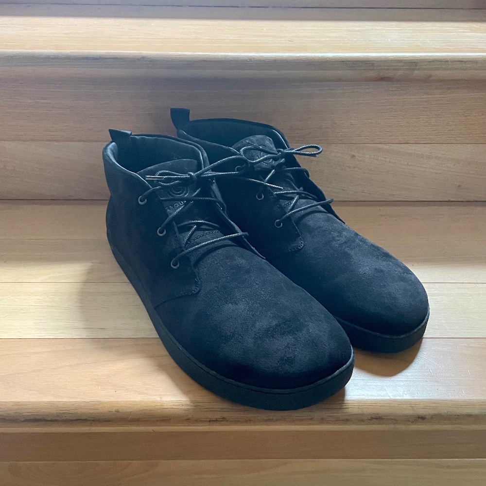 Groundies Milano - Size 12.5 Mens - Black